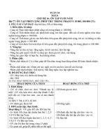 giáo án buổi 2 vở bài tập toán   tiếng việt lớp 3 kết nối tri thức tuần  (3) 