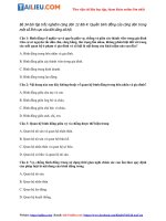 Câu hỏi trắc nghiệm GDCD 12 bài 4 quyền bình đẳng của công dân trong một số lĩnh vực của đời sống xã hội (có đáp án) file PDF 