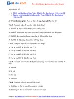 20 câu hỏi trắc nghiệm toán 12 bài 4 khối đa diện lồi và khối đa diện (có đáp án) file PDF 