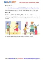 Tải Giải Tiếng Việt 3 Cánh Diều Tập 1 Bài 9: Góc sáng tạo trang 119, 120