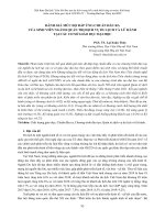 ĐÁNH GIÁ MỨC ĐỘ ĐÁP ỨNG CHUẨN ĐẦU RA CỦA SINH VIÊN NGÀNH QUẢN TRỊ DỊCH VỤ DU LỊCH VÀ LỮ HÀNH TẠI CÁC CƠ SỞ GIÁO DỤC ĐẠI HỌC