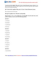 Bài tập trắc nghiệm tiếng anh 12 unit 4 school education system (có đáp án) file pdf 