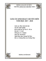 GIÁO AN (MN TRƯỜNG THỦY) 