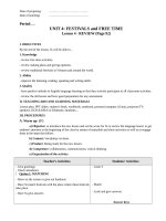 UNIT 4   LESSON 4   REVIEW 