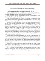 Giải pháp nâng cao chất lượng phục vụ tiệc ngồi ở khách sạn tây hồ 