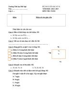 de thi hoc ki 2 mon toan lop 1 de 1 