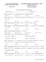 de hoc ki 2 toan 12 nam 2021 2022 truong thpt doan thuong hai duong 