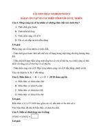 20 cau trac nghiem on tap ve cac phep tinh voi so tu nhien co dap an toan lop 4 