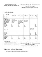 Đề thi giữa học kì 1 môn Ngữ văn lớp 6 năm 2021-2022 có đáp án - Trường THCS Huỳnh Thúc Kháng