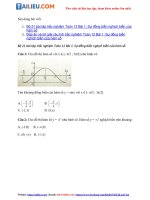 21 câu hỏi trắc nghiệm toán 12 bài 1 sự đồng biến nghịch biến của hàm số (có đáp án) file PDF 