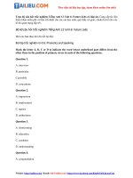 Bài tập trắc nghiệm tiếng anh 12 unit 6 future jobs (có đáp án) file pdf 