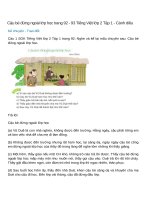 cau be dung ngoai lop hoc trang 92 93 tieng viet lop 2 tap 1 canh dieu pyp62 