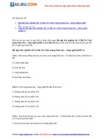 bài tập trắc nghiệm sử 12 bài 10 cách mạng khoa học   công nghệ (phần 1) (có đáp án) 