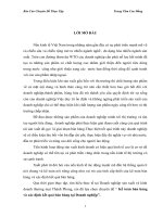 hoàn thiện công tác kế toán bán hàng và xác định kết quả bán hàng tại doanh nghiệp sản xuất và kinh doanh thương mại thành phong 