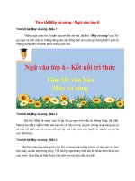 9 mau tom tat may va song 2022 hay ngan gon 