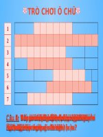 Tro choi o chu 