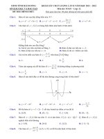de khao sat chat luong lan 2 toan 12 nam 2021 2022 so gddt hai duong 
