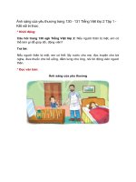 anh sang cua yeu thuong trang 130 131 tieng viet lop 2 tap 1 ket noi tri thuc 35ruc 