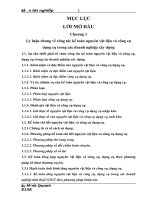 Hoàn thiện công tác kế toán nguyên vật liệu, công cụ dụng cụ tại công cổ phần xây dựng kiến trúc phương đông 