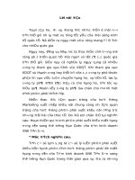 Hoàn thiện qui trình phân phối xuất khẩu mặt hàng nông sản sang thị trường hàn quốc của trạm kinh doanh xuất nhập khẩu tiên sơn 