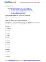 Bài tập trắc nghiệm tiếng anh lớp 12 unit 2 cultural diversity có đáp án file PDF 