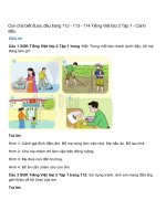 con cha biet duoc dau trang 112 113 114 tieng viet lop 2 tap 1 canh dieu psj7c 