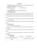 (Luận văn đại học thương mại) đẩy mạnh đào tạo nhân viên tại công ty TNHH MTV sông chu 