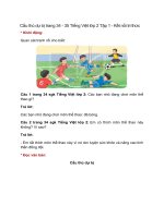 cau thu du bi trang 34 35 tieng viet lop 2 tap 1 ket noi tri thuc 5uk1p 