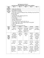 TUẦN 27 bé với phương tiện giao thông 