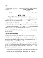 Báo cáo ngày hội đọc sách Việt Nam năm 2022 Kết quả tổ chức Ngày Sách Việt Nam lần thứ 9 năm 2022