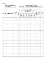 Phiếu chấm thi văn nghệ 20/11 Biểu điểm chấm thi văn nghệ ngày nhà giáo Việt Nam 20/11