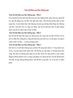 8 mau tom tat dem nay bac khong ngu 2022 hay ngan gon 