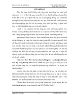 Kế toán lưu chuyển hàng hoá và xác định kết quả tiêu thụ hàng hóa tại DNTN tảo trình 