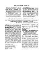 Kết quả điều trị tiêm phong bế thần kinh V bằng cồn tuyệt đối liều thấp trên bệnh nhân đau dây thần kinh V nguyên phát tại Bệnh viện Đại học Y Hà Nội