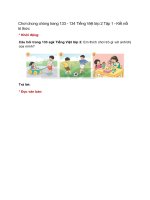 choi chong chong trang 133 134 tieng viet lop 2 tap 1 ket noi tri thuc 3up56 