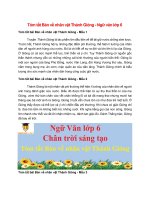 7 mau tom tat ban ve nhan vat thanh giong 2022 hay ngan gon 