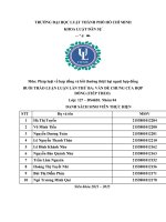 Môn pháp luật về hợp đồng và bồi thường thiệt hại ngoài hợp đồng BUỔI THẢO LUẬN LUẬN lần THỨ BA vấn đề CHUNG của hợp ĐỒNG (TIẾP THEO) 