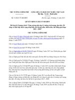 Quyết định 1895/QĐ-TTg Đề án tăng cường giáo dục đạo đức, lối sống cho thanh thiếu niên