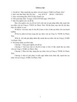 (Luận văn đại học thương mại) đẩy mạnh đào tạo nhân viên tại công ty TNHH an phước thái 