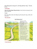 canh dong que em trang 129 130 tieng viet lop 2 tap 2 ket noi tri thuc bvvwq 