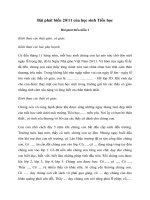 Bài phát biểu 20/11 của học sinh hay nhất (7 mẫu) Bài phát biểu ngày Nhà giáo Việt Nam của học sinh