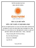 SỨ MỆNH LỊCH SỬ CỦA GIAI CẤP CÔNG NHÂN. LIÊN HỆ VỚI SỨ MỆNH CỦA GIAI CẤP CÔNG NHÂN VIỆT NAM HIỆN NAY. SINH VIÊN CẦN LÀM GÌ ĐỂ SAU NÀY THỂ HIỆN RÕ VAI TRÒ CỦA ĐỘI NGŨ TRÍ THỨC