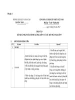 Báo cáo kết quả nhận xét, đánh giá SGK lớp 6 và bản mẫu SGK lớp 7 Báo cáo đánh giá SGK lớp 7 năm 2022 - 2023