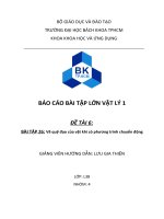 scribfree.com_vl1 BÁO CÁO BÀI TẬP LỚN VẬT LÝ 1 ĐỀ TÀI 6: BÀI TẬP 26: Vẽ quỹ đạo của vật khi có phương trình chuyển động