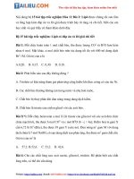 Bộ câu hỏi trắc nghiệm hóa học 12 bài 2 file PDF 