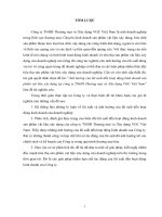 (Luận văn đại học thương mại) ảnh hƣởng của lãi suất đến hoạt động kinh doanh sản phẩm vật liệu xây dựng tại công ty TNHH thƣơng mại và xây dựng VGC việt nam 