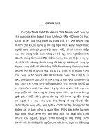 Mộ số giải pháp thúc đẩy hoạt động của hệ thống đại lý của công ty bảo hiểm PRUDENTIAL việt nam 