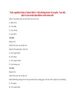 10 cau trac nghiem dia li 6 bai 1 canh dieu co dap an he thong kinh vi tuyen toa do dia li cua mot dia diem tren ban do abgh0 