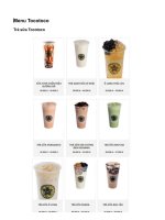Menu Tocotoco và Hệ thống các cửa hàng Một số loại trà sữa ngon của Tocotoco