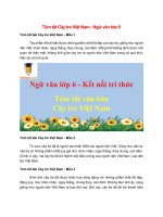 10 mau tom tat cay tre viet nam 2022 hay ngan gon 